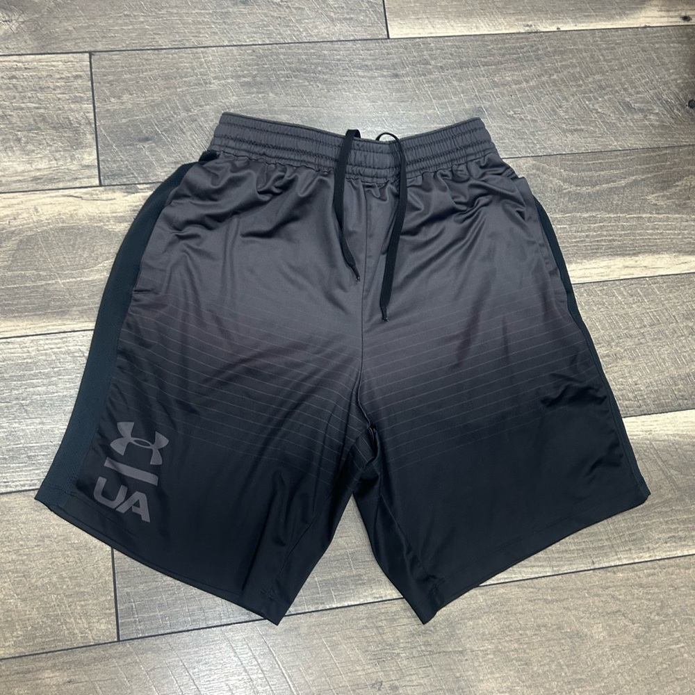 Under Armour Dark Grey/Black Athletic Shorts